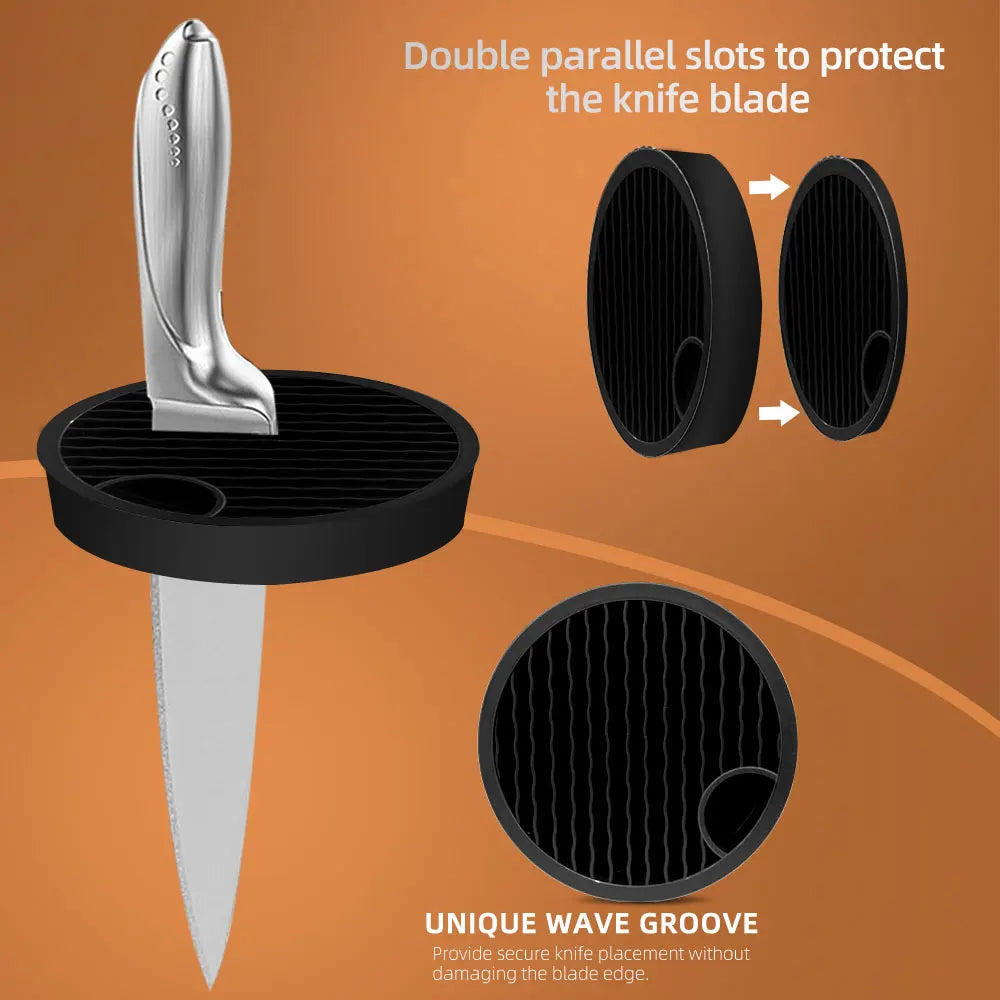 Kitchen Knife Holder for Countertop Knife Storage