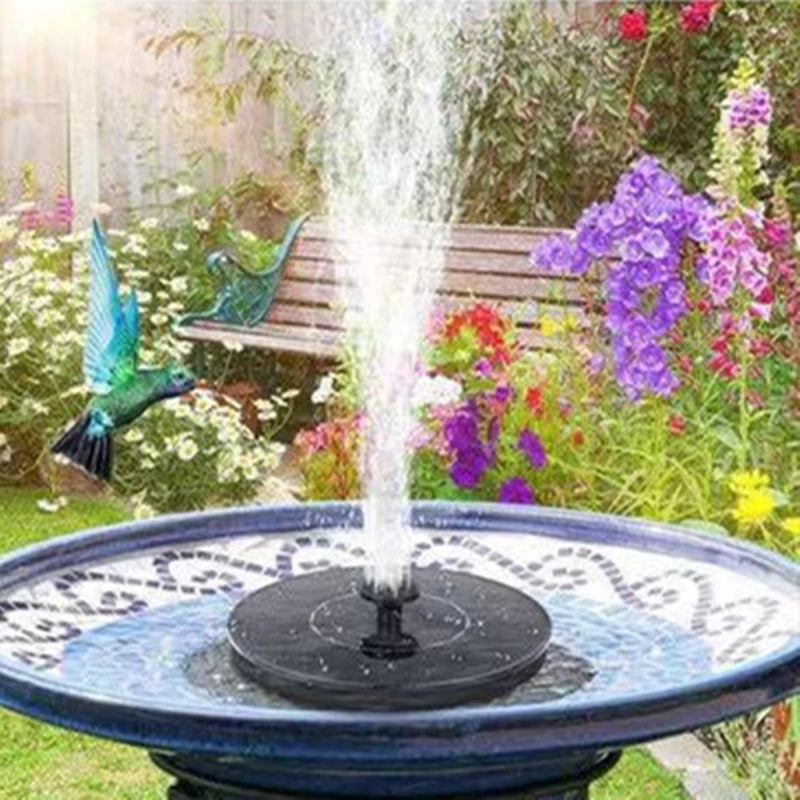 Mini Solar Fountain Pump for Bird Bath Pond Garden Water Feature