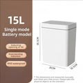 Smart Garbage Can 15L Touchless Sensor Trash Can With Automatic Bagging