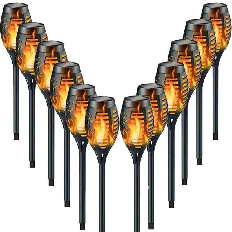 Outdoor Solar Flame Torch