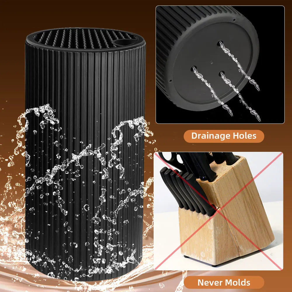 Kitchen Knife Holder for Countertop Knife Storage