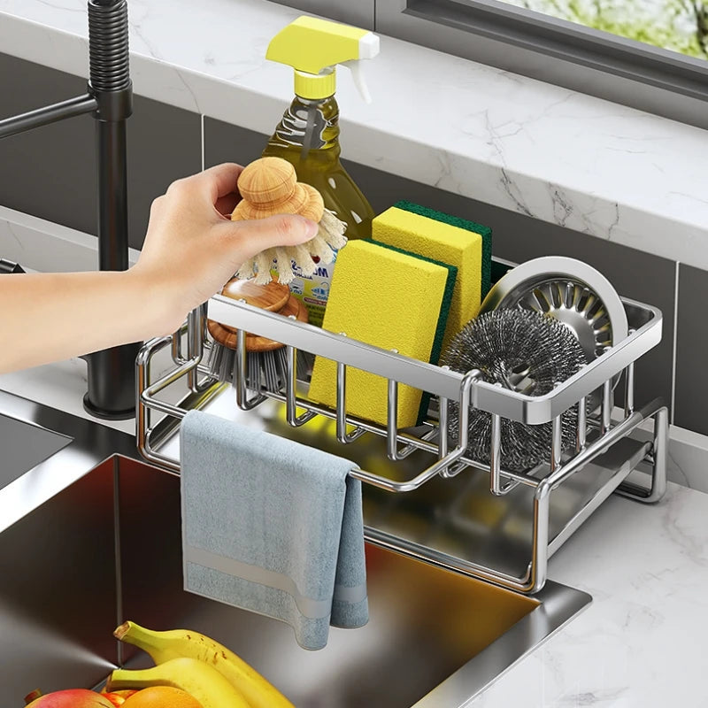 Kitchen Sink Caddy Organizer for Sponge and Soap