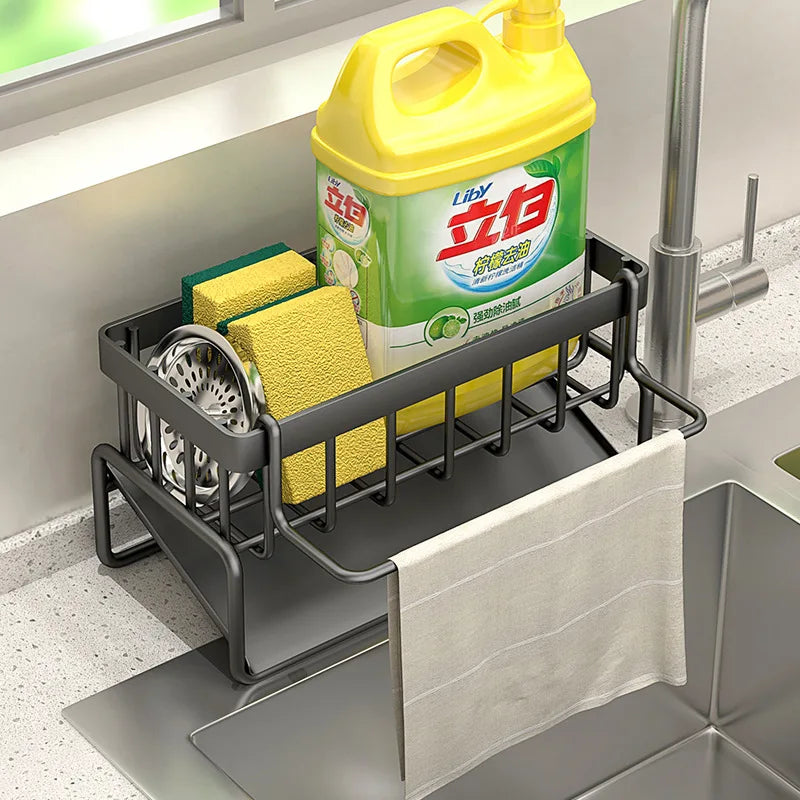 Kitchen Sink Caddy Organizer for Sponge and Soap