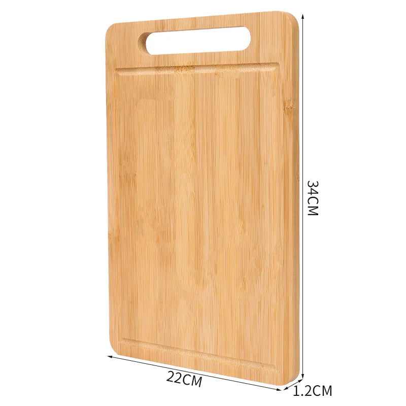 Double Sided Bamboo Cutting Board with Stand