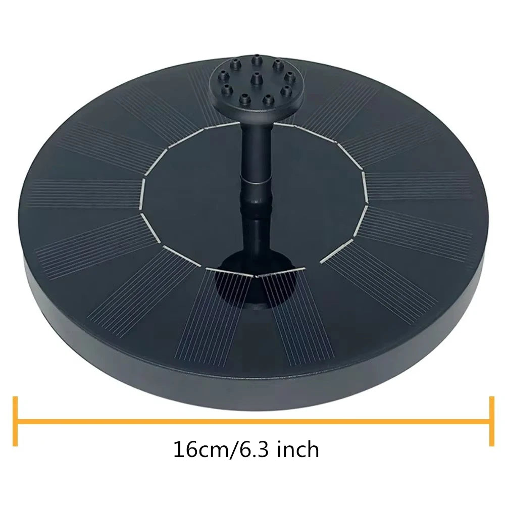 Mini Solar Fountain Pump for Bird Bath Pond Garden Water Feature