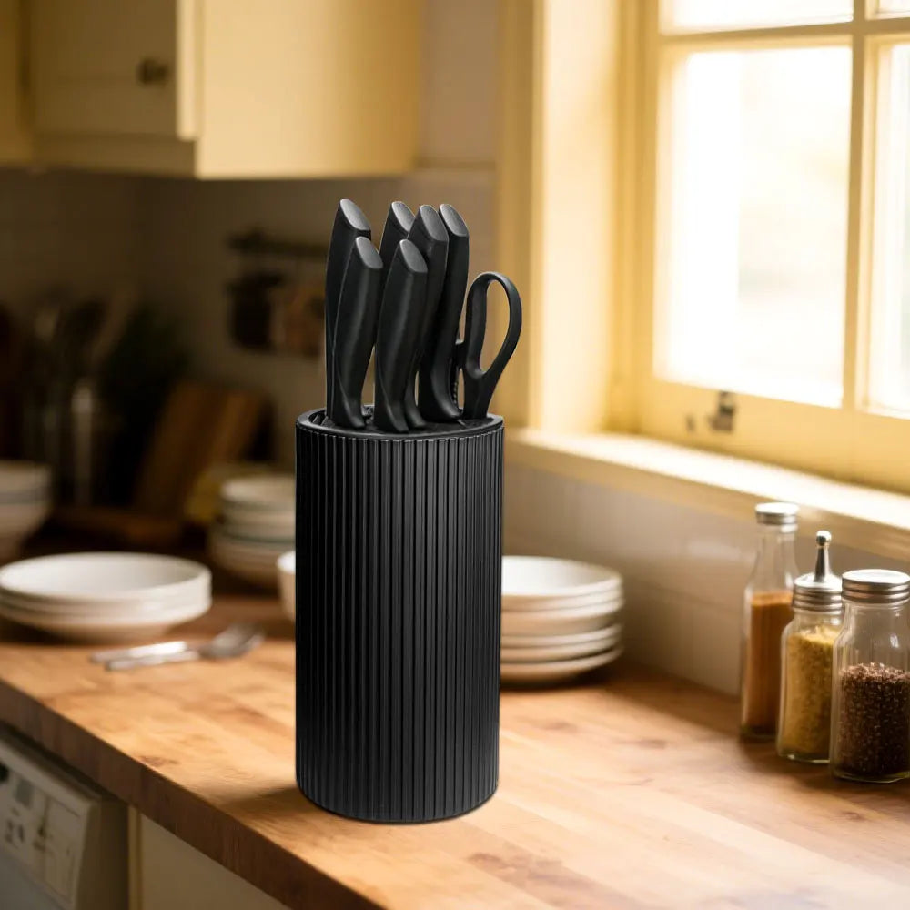 kitchen knife holder for countertop knife storage organizer