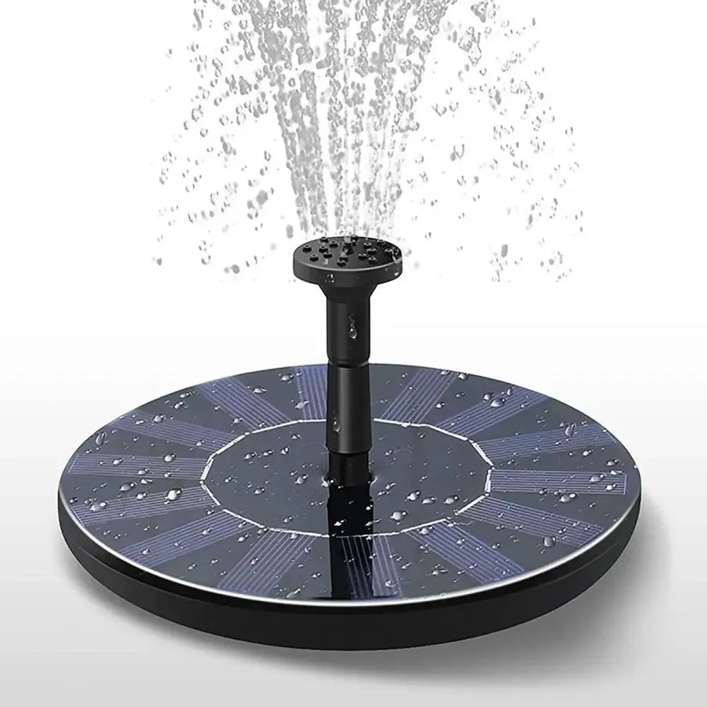 solar powered floating fountain pump for bird bath garden pond water feature